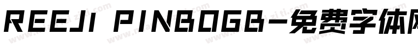 REEJl PINBOGB字体转换
